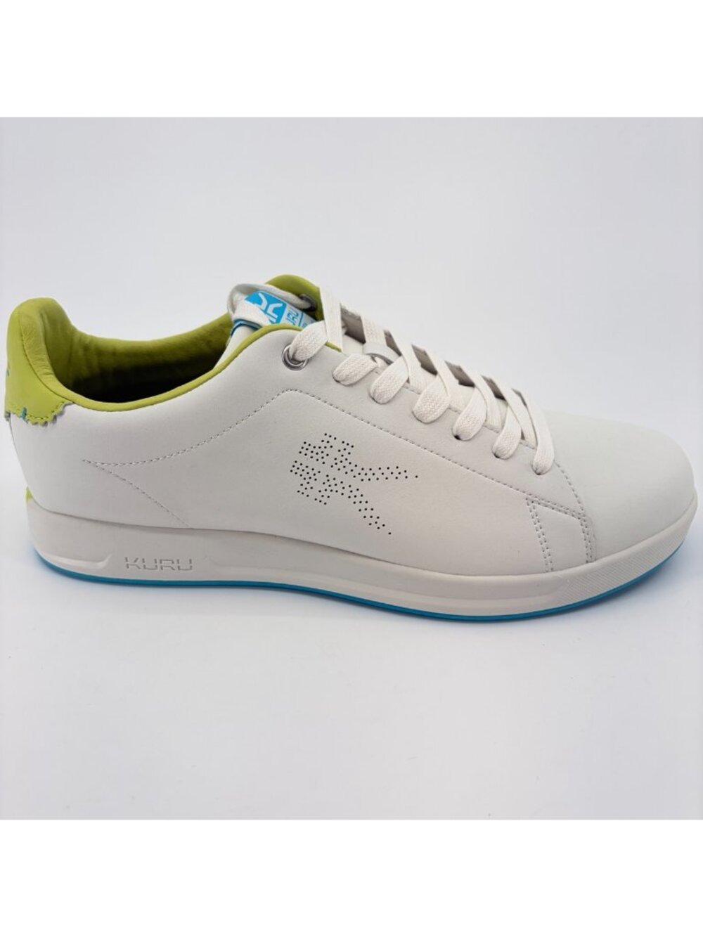 Kuru Roam Classic Court Womens Size 11.5 White Athletic Leather Shoes Sneakers